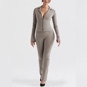 House of CB Laurel Grey Trousers